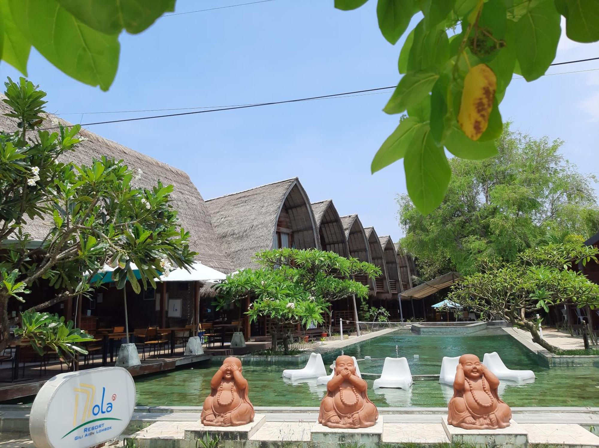 Mola2 Resort Gili Air Buitenkant foto