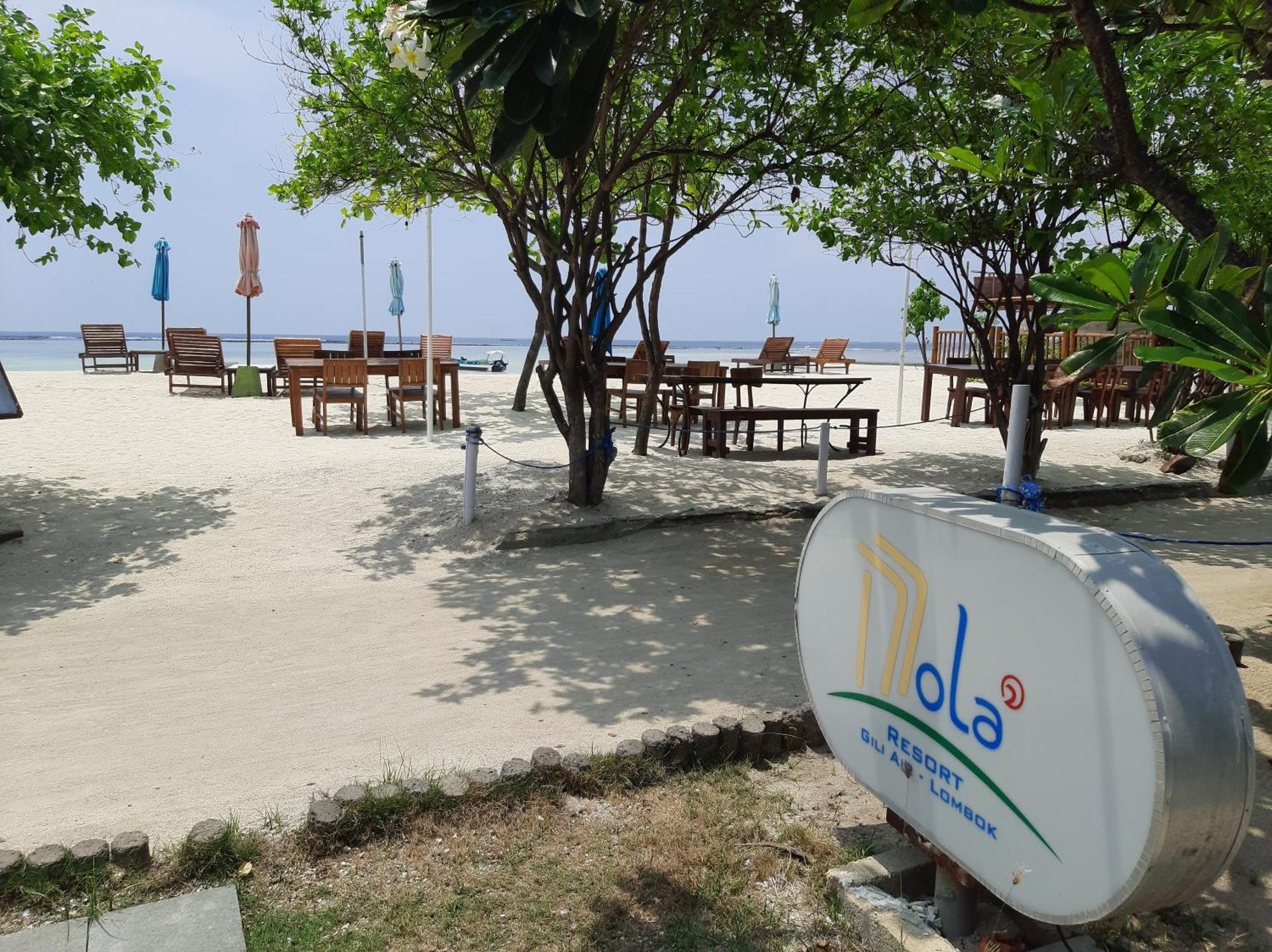 Mola2 Resort Gili Air Buitenkant foto